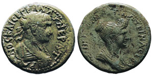 Traianus 98-117 et Plotina Bronze, ... 