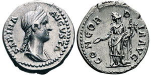 Hadrianus 117-138 Denarius, Rome, 117-138 , ... 