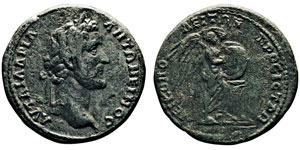 Antoninus Pius 138-161 Bronze, Nicopolis ... 
