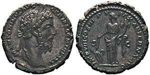 Marcus Aurelius 161-180 As, Rome, 177, AE ... 