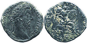 Commodvs 180-192 Sestertius, Rome, 185, AE ... 
