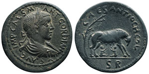 Gordianvs III 238-244 Bronze, Antiochie, ... 