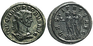 Probus 276-282 Antoninianus, Ticinum, ... 