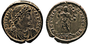 Jovianus 363-364 Double maiorina, Syrie, ... 