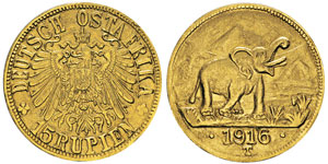 Deutsch-Ostafrika, Wilhelm II, (1888-1918) ... 