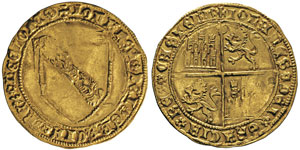 Juan II 1406-1454 dobla de la banda, ... 