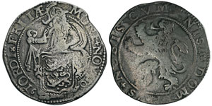 Frinco Tallero (tipo FRISIA), 1605, AG ... 