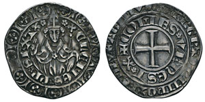 Clément VI 1342-1352 Gros Tournois de 28 ... 