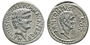 Marc Antoine et Lucius Antoninus 41 avant ... 