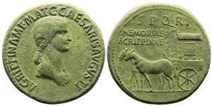 Caligula 37-41 après J.-C. pour ... 
