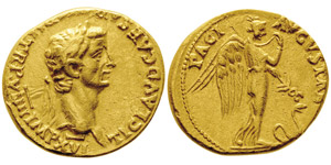 Claudius, 41-54 après J.C.Aureus, Rome, ... 