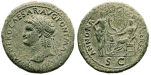 Nero 54-68 après  J.-C.Sestertius, ... 