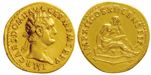 Domitianus 81-96Aureus, Rome, 86, AU ... 