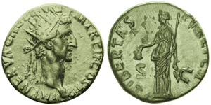 Nerva 96-98Dupondius, Rome, 97, AE ... 
