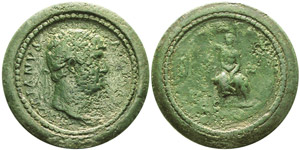 Hadrianus 117-138Médaillon, Rome, 117-138, ... 