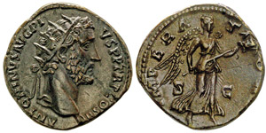 Antoninus Pius 138-161Dupondius, Rome, 143, ... 