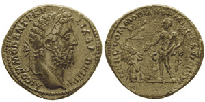 Commodvs 180-192Sestertius, Rome, 191, AE ... 