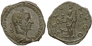Trebonianus Gallus 251-253Sestertius, Rome, ... 