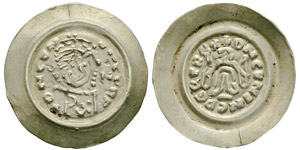 LombardsTremissis, Pavia, 686-700, AU (or ... 