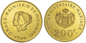 Rainier 1949-2005 200 francs «Xème ... 