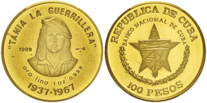 Deuxième République100 Pesos, 1989 AU ... 