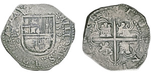 Felipe II 1556-15988 Reales, Séville, ... 