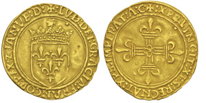 Valois (1328-1589) Louis XII 1498-1514Ecu ... 