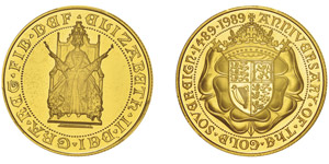 Elizabeth II 1952 -2 Pounds, 1989, AU ... 