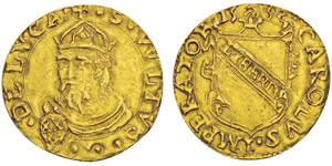 LuccaScudo d’oro, 1552, AU 3.39g.Avers : ... 