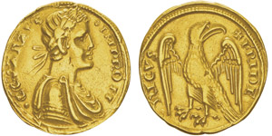 Federico II 1197-1250Augustale, Messine, non ... 