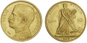 Vittorio Emanuele III 1900-194310 lire, ... 