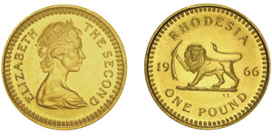 1 pound, 1966, AU 7.98g. 916‰Ref : KM#6, ... 