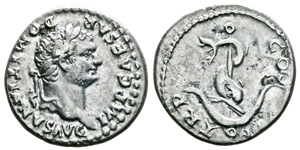 Domitianus 81-96 Denarius, Rome, 81, AG 3.37 ... 