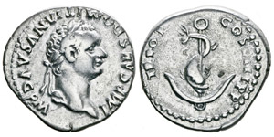 Domitianus 81-96 Denarius, Rome, 82, AG 3.42 ... 