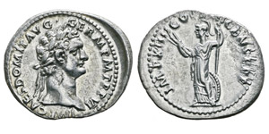 Domitianus 81-96 Denarius, Rome, 87, AG 3.37 ... 