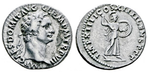Domitianus 81-96 Denarius, Rome, 88, AG 3.37 ... 