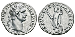 Domitianus 81-96 Denarius, Rome, 88-89, AG ... 
