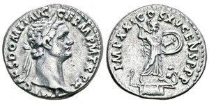 Domitianus 81-96 Denarius, Rome, 90, AG 3.43 ... 