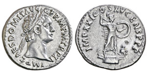 Domitianus 81-96 Denarius, Rome, 92-93, AG ... 
