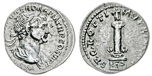 Traianus 98-117 Denarius, Rome, 112-114, AG ... 