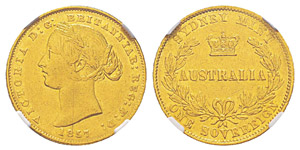 Australia, Victoria 1837-1901 Sovereign, ... 