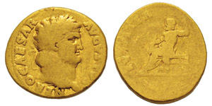 Nero 54-68 après J.-C. Aureus, Rome, 65-68, ... 