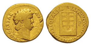 Nero 54-68 après J.-C. Aureus, Rome, 64-66, ... 