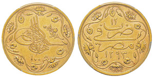 Egypt, Abdul Hamid II AH 1293-1327 ... 