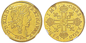 France, Louis XIII 1610-1643 Louis d’or à ... 