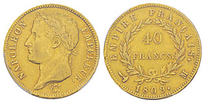 France, Premier Empire 1804-1814 40 Francs, ... 