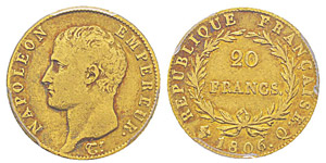 France, Premier Empire 1804-1814 20 Francs, ... 