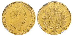 Great Britain, William IV 1830-1837 1/2 ... 