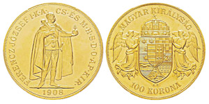 Hungary, Franz Joseph 1848-1916 100 Korona, ... 