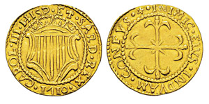 Cagliari - Italy - Carlo III 1708-1711  ... 